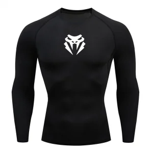 Men Running Compression T-shirt Long sleeves Sport Tees Gym Fitness Sweatshirt Male Jogging Tracksuit Homme Athletic Shirt Tops